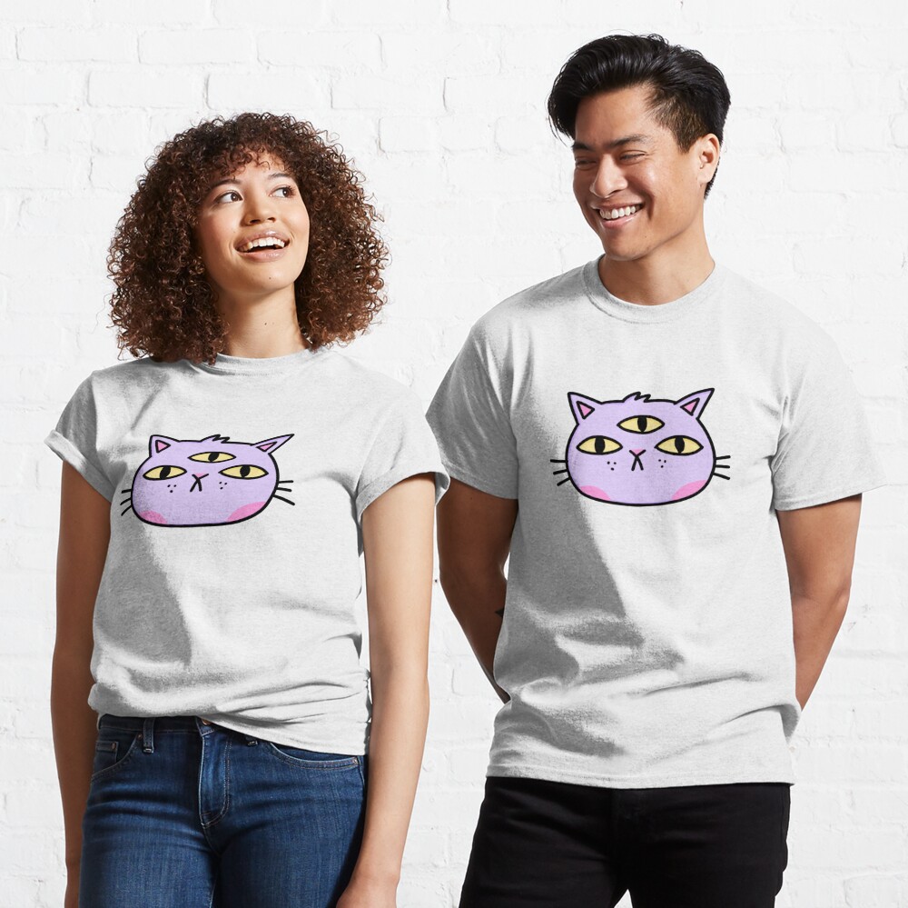 camiseta clasica gato tres ojos Marta Piedra