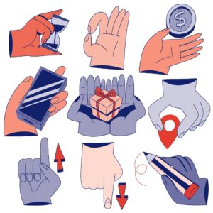Icons Hands by Marta Piedra
